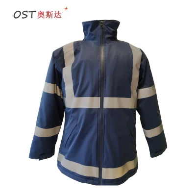 卸売 Hi Vis 反射綿作業服制服作業服安全セキュリティパーカー