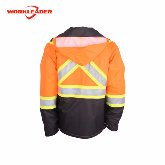 4 in 1 Hi Vis 防水ウィンター パーカー